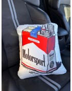 Poduszka motoryzacyjna Motorsport - unikalny design dla fanów klasyki