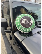 Poduszka podróżnicza Camping&Coffee - dla miłośników podróży i natury