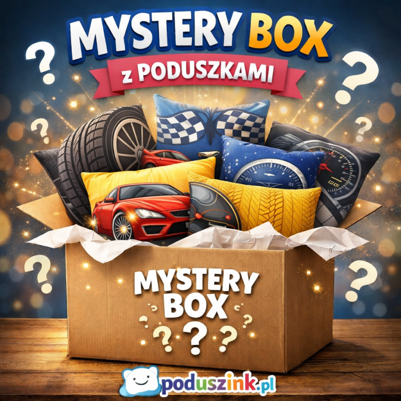 Mystery Box Poduszink – Poduszki Motoryzacyjne 5–7 szt