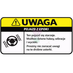 Poduszka na zagłówek 30x20 UWAGA Pojazd z epoki