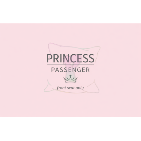 Poduszka na zagłówek Princess Passenger róż