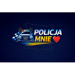 Poduszka na zagłówek Policja Mnie ❤️