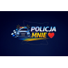 Poduszka na zagłówek Policja Mnie ❤️