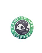 Poduszka podróżnicza Camping&Coffee - dla miłośników podróży i natury
