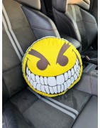 Poduszka Motoryzacyjna Emotka Smile - Styl i Humor