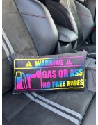 Poduszka motoryzacyjna na gadżet No Free Rides – Nietuzinkowy design